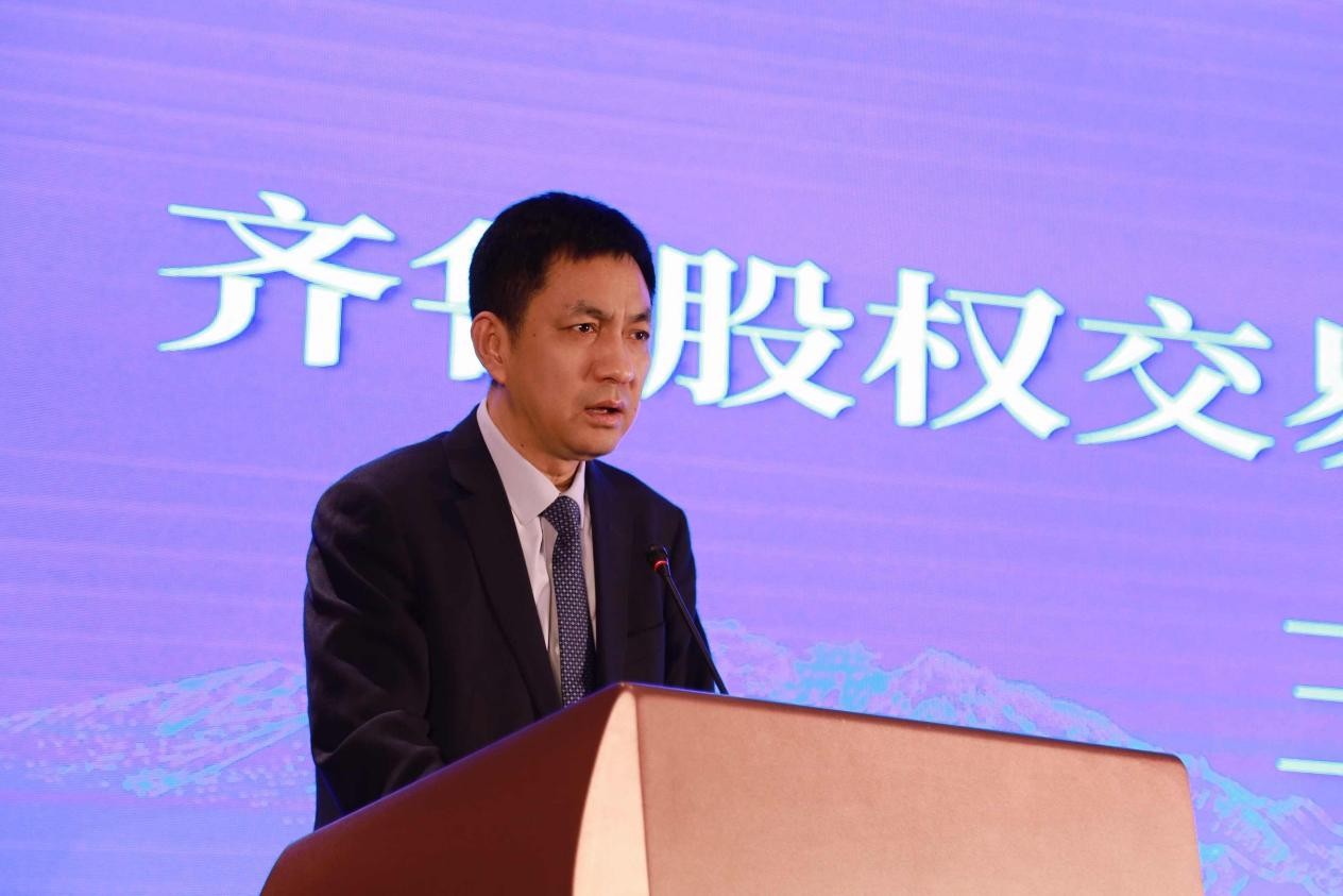 攜手同進 共贏發展系列報道? | 齊魯股交黨委書記、董事長王勝進：落實“深耕山東”戰略  聚力培育打造“中泰樣板”  貢獻齊魯股交資本市場力量